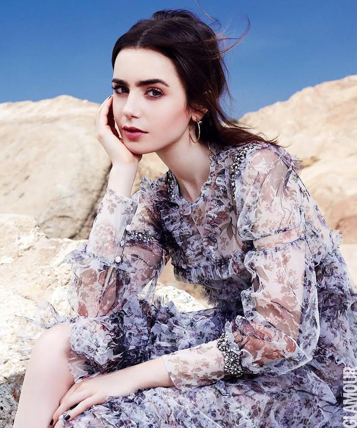 Lily Collins Lovely Lovely Picture and Photo