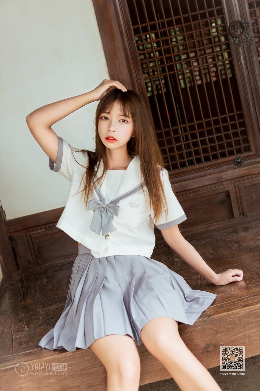 YALAYI Vol. 471 Yuexiu pleated skirt girl