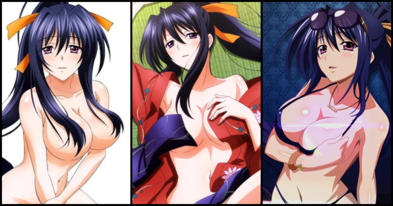 51 Hot Pictures of Akeno Himejima from High School Dxd show that she is as attractive as could be