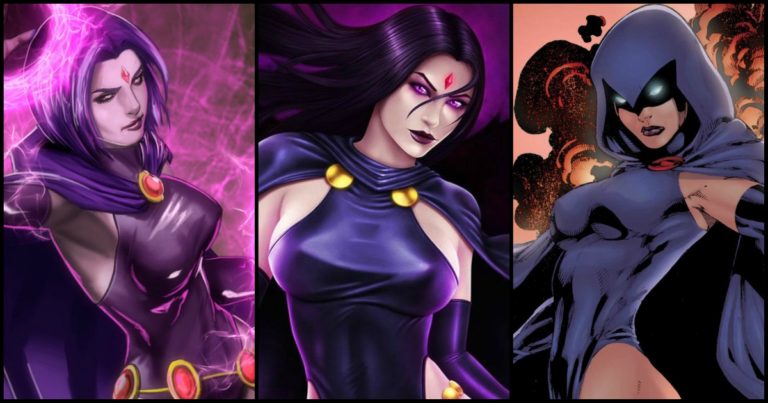 50+ Hot Pictures Of Raven From Teen Titans, DC Comics.