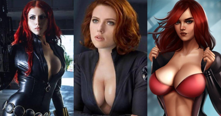 49 Sexy Black Widow Boobs Pictures Are Too Damn Appealing