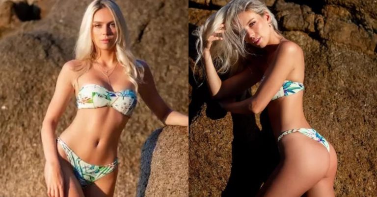 Kimberly Ellie Poses In Bikini For Dimas Frolov