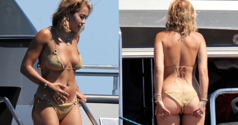 Rita Ora Looks Fabulous In Sexy Bikini