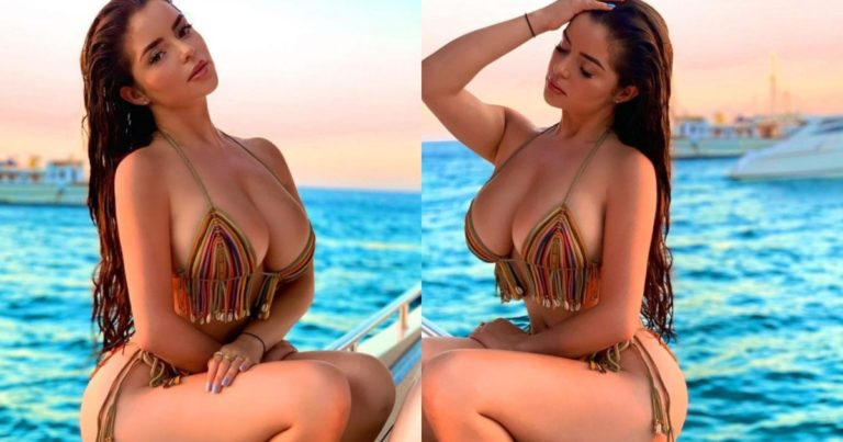 Demi Rose Enjoys In Ibiza With Friends