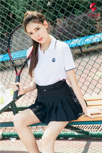 TouTiao Girls Vol. 758 I am a beautiful tennis girl