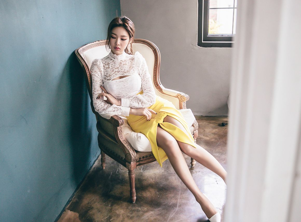 Park Jung Yoon Beautiful Legs Temperament Picture and Photo