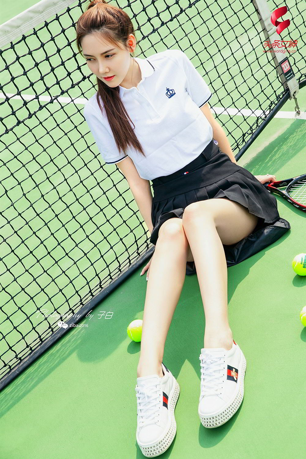 [TouTiao Girls] Vol.758 I am a beautiful tennis girl