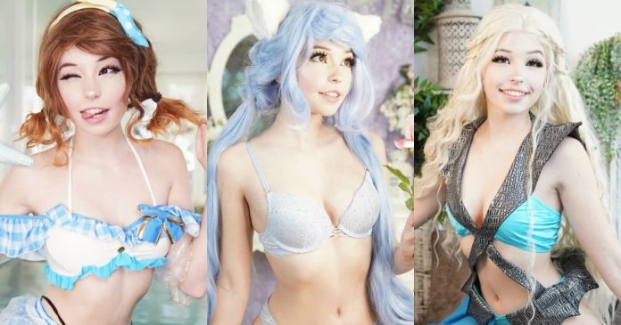 51 Sexy Belle Delphine Boobs Pictures Will Heat Up Your Blood With Fire And Energy For This Sexy Diva