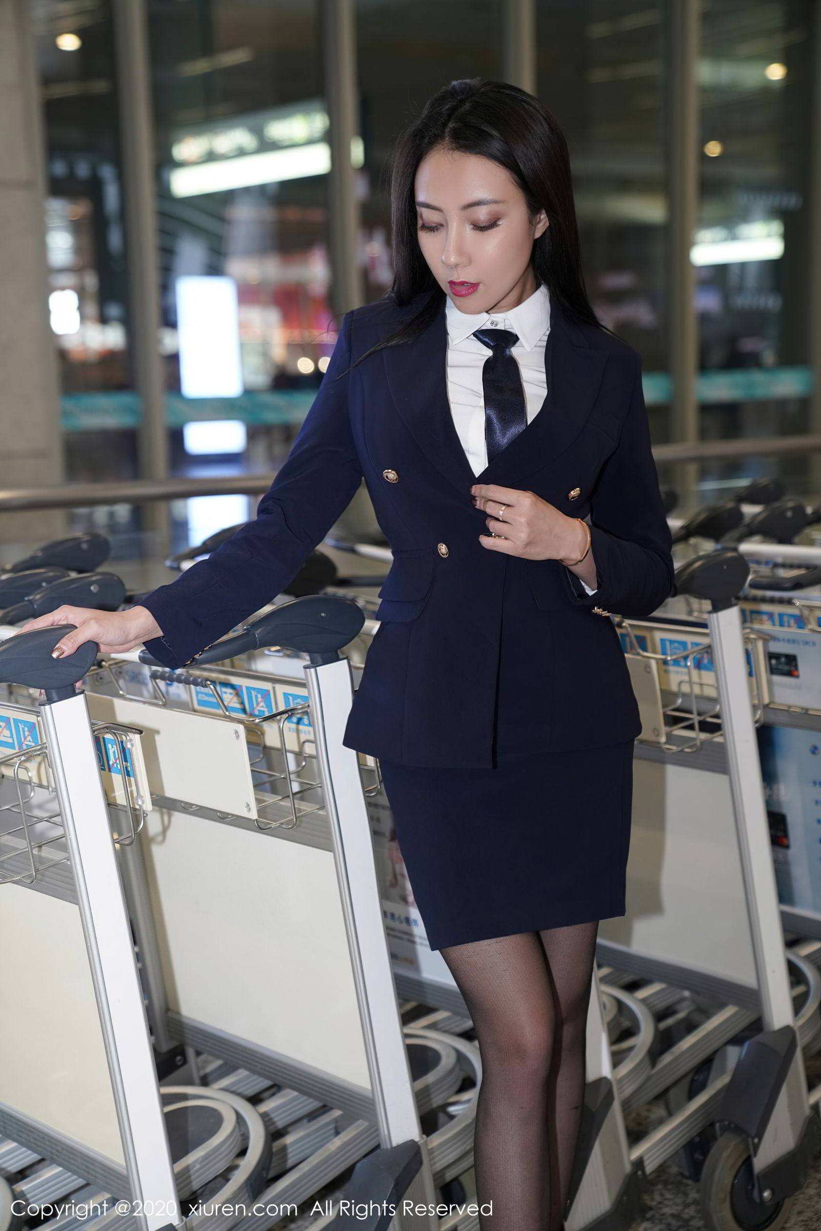 XiuRen Vol. 2961 Stewardess collection